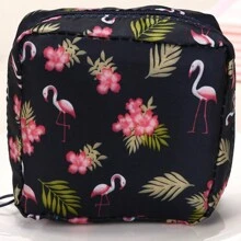 1pc Stylish And Practical Multi-Function Travel Storage Bag - Perfect For Toiletries, Sanitary Napkins, And Makeup! For Travel Storage Bag,Makeup Bag,Cosmetic Bag,Vacation Organizer,Large Capacity Makeup Organizer Makeup Case, For Lipstick, Brush, Skincare, Mobile Phone, Coin, Small Items, For Home,Gift,Vacation And Festival Halloween Christmas Multifunctional Use,Boho Vibes