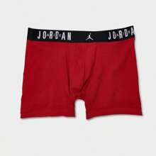 Boyfriend Style Men's Jordan Flight Cotton Boxer Briefs (3-Pack) - JM0622-610/Black/Grey/Red - View 4