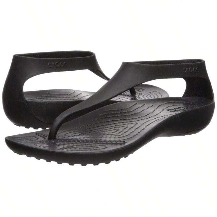 Crocs Serena Flip - Black/black - View 1