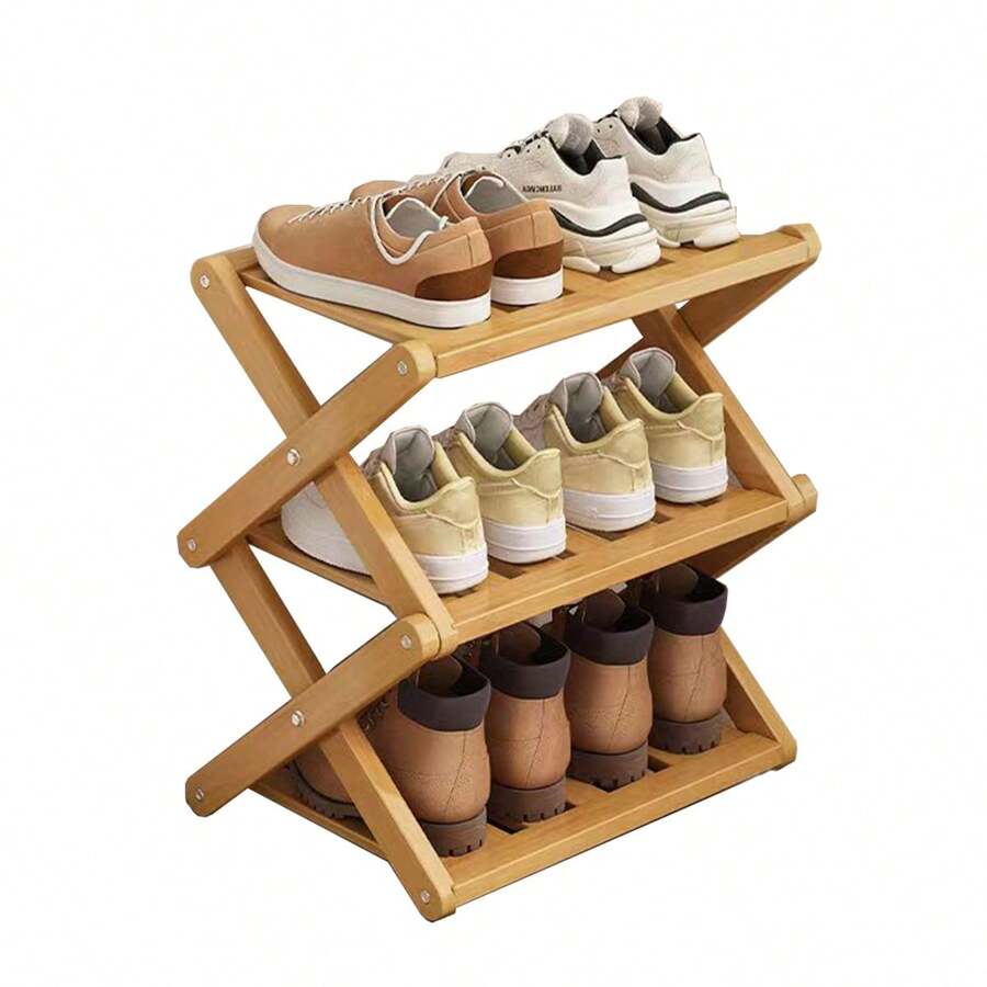 Simple Shoe Rack, Easy-To-Assemble, Economical, Foldable, Creative Shoe ...