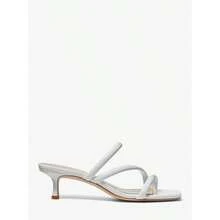 Michael Kors | Celia Patent Kitten Sandal - Optic White - View 3