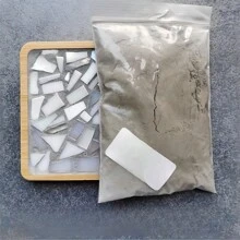100g Mosaic Filler Powder, Colorful Grout Filler Powder, Handmade White And Colored