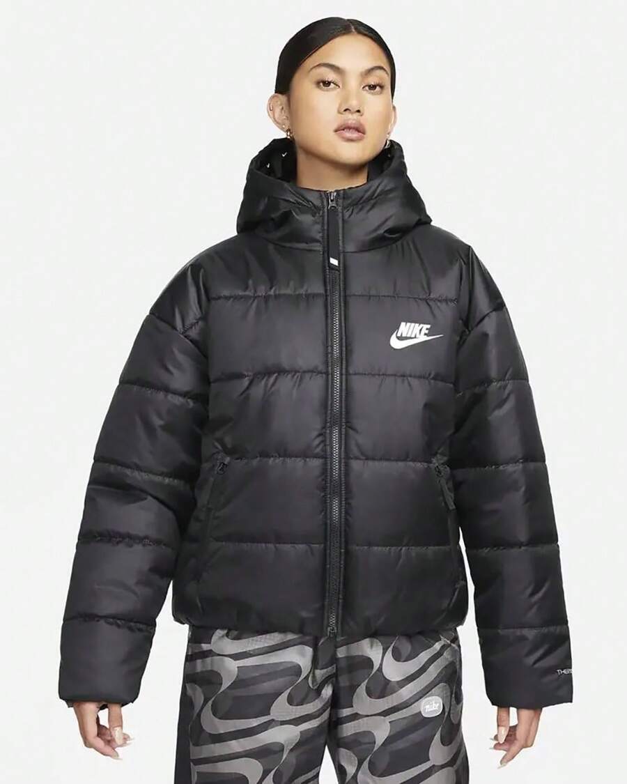 Nike Women Winter Coats - Black - View 1