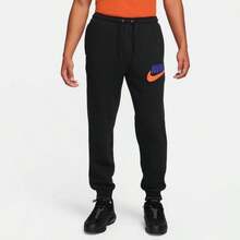 Men's Nike Club Fleece Chenille Futura Jogger Pants - FN3094-010/Black/Black - View 1