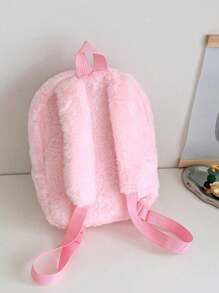 Plush Unicorn Cartoon Kids Backpack For Girls