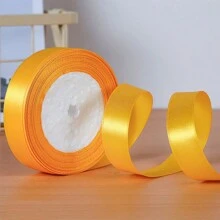 1 Roll 2cm Wide Ribbon, Satin Ribbon, DIY Ribbon For Bows, Gift Wrapping,
