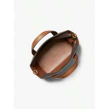Michael Kors | Pratt Small Signature Logo Tote Bag - Brown - View 3