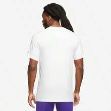 Nike Ja Morant T-Shirt - Boyfriend Style Men's - White/White - View 3