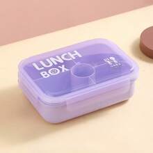 1 Peça Marmita Bento com Vários Compartimentos, Recipiente Quadrado Selado para Refeições, Adequado para Volta às Aulas, Trabalhadores de Escritório, Dia dos Namorados, Natal, Halloween