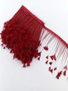 1Yards 10-15cm-4-6inch Pheasant Chicken Feathers Trims Sewing In Dress Fringe For Clothes Diy Needlework Decor Wedding Plume Crafts Accessories