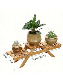 Giá để hoa nhỏ để bàn, bệ cửa sổ nhiều lớp, giá để chậu cây mini, kho và lưu trữ trong nhà, giá treo chậu hoa từ sàn đến trần phòng khách, 1 cái - Màu vàng - Xem 5