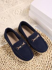 Jungen Loafer Lässig Schuhe mit weicher Sohle Frühling/Herbst Neue Mode Slip-On Oxford Ballerinas