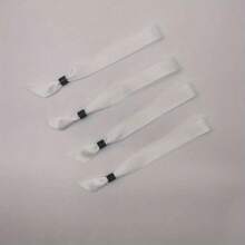 20 条纯色一次性腕带，多种颜色手环，适合家庭聚会、音乐会、展览、入口识别、游戏分组 - 彩色 - 查看 19