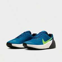 Nike 男子 Air Zoom TR 1 训练鞋 - DX9016-400/宮廷藍/黑色/鉑金/亮綠 - 查看 3