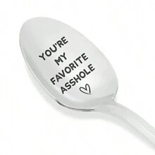 1pc I Licked It So It's Mine/ Funny Boyfriend Gift/ Engraved Spoon/ Anniversary Gift/ Gift For Girlfriend/ Dessert Spoon School Supplies Back To School