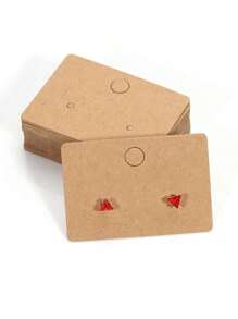 50入組耳環和項鍊收納展示卡，用於珠寶包裝 - 彩色 - 查看 6