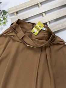 Women Skirts - Brown - View 5