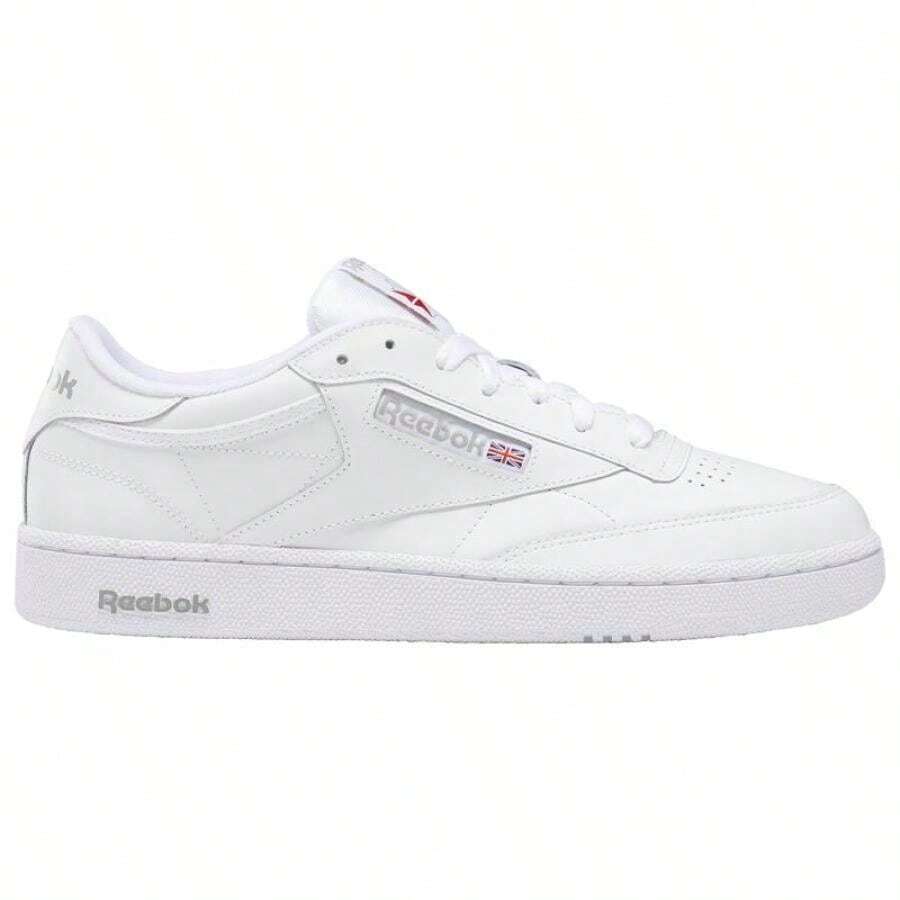 Reebok Zapatos deportivos casuales para hombres - Blanco/Gris - Ver 1