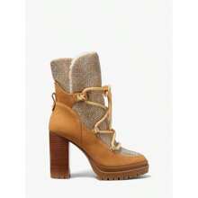 Michael Kors Women's White Texas Longhorns Tie-Dye Cropped T-Shirt - Tan - View 3