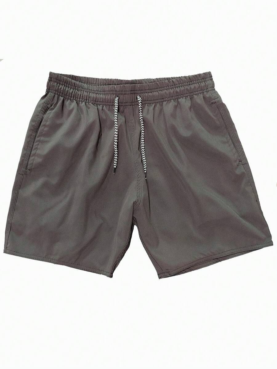 Men Shorts - Rust Brown - View 1