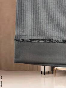 Pantalones de dama holgados - Gris - Ver 4