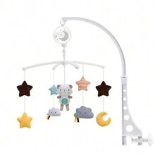 Newborn Baby Crib Mobile Rattle Toy, 6M+ Children Rotating Hanging Music Bed Bell, Cute Animal Shaped Baby Soothing Educational Toy - Bedside Bell - View 15