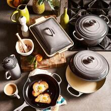 Le Creuset 13.25-Quart Round Dutch Oven - Oyster / Gray - View 9