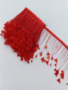 1Yards 10-15cm-4-6inch Pheasant Chicken Feathers Trims Sewing In Dress Fringe For Clothes Diy Needlework Decor Wedding Plume Crafts Accessories