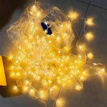 1 cái, Đèn dây bóng bong bóng LED hình ngôi sao, chạy bằng pin (không có pin) Đèn cổ tích trong nhà, Đèn ngủ phòng em bé, Dùng trong nhà & ngoài trời, Tiệc tùng, Đám cưới và Trang trí ngày lễ Quà tặng trang trí gia đình Tiệc mừng em bé - trong suốt - Xem 10