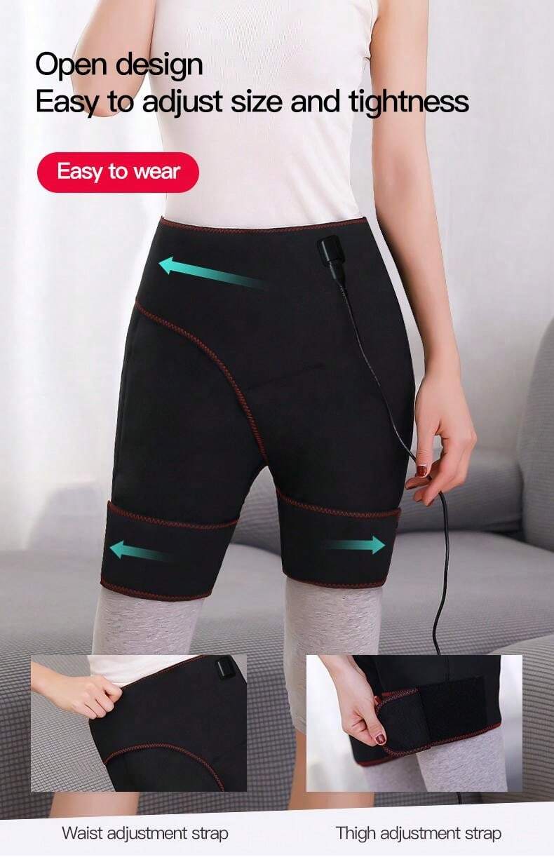 ISport Performance Épais Néoprène Complet Genou Compression Chauffant