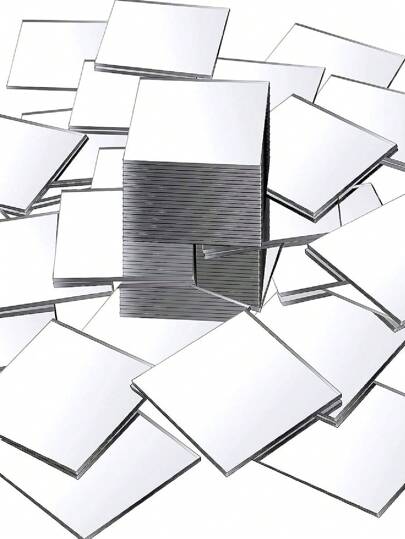 20pcs 2.5/5/7.5cm Small Square Mosaic Mirror Decoration Stickers, Waterproof & Wipeable, Ideal For Living Room, Dining Room, Bathroom Mirror Tile Stickers,Stickers,Wall Decal, Vinyl Decal For Home Decorations,Spring Decoration Items Refresh Your Home,Rama Decoration Stickers Gifts Birthday Graduation Mirror Wall Wall Decor Room Decor Wall Mirror Mirror For Room Bathroom Decor Living Room Decor