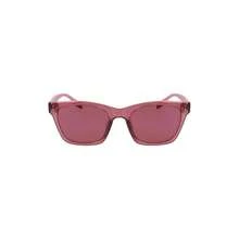 Converse 53mm Rectangular Sunglasses - Crystal Pink Aura - View 1