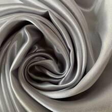 19.6 * 59 Zoll Satin Stoff einfarbig, geeignet für DIY Mode Handwerk, Kleidung, Seidensatin für Hochzeitskleid Dekoration - Verschiedenfarbig - Übersicht 20