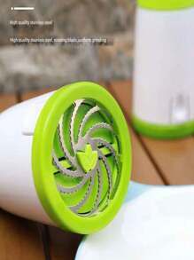 1台磨粉機,歐芹切碎機,香菜切碎機,不銹鋼香料研磨機,大蒜研磨機,香菜研磨機,蔬菜切割機,廚房工具,公寓必備品,廚房用品 - 彩色 - 查看 4