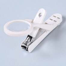 Large Nail Clipper And Magnifier, Classic Style, Durable Stainless Steel Fingernail And Toenail Clippers For Elderly, Precision Trimming Tool With Easy Grip - Multicolor - View 9