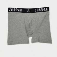 Boyfriend Style Men's Jordan Flight Cotton Boxer Briefs (3-Pack) - JM0622-610/Black/Grey/Red - View 5