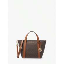 Michael Kors | Pratt Small Signature Logo Tote Bag - Brown - View 1