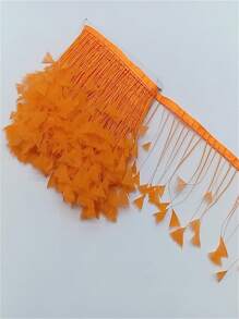 1Yards 10-15cm-4-6inch Pheasant Chicken Feathers Trims Sewing In Dress Fringe For Clothes Diy Needlework Decor Wedding Plume Crafts Accessories
