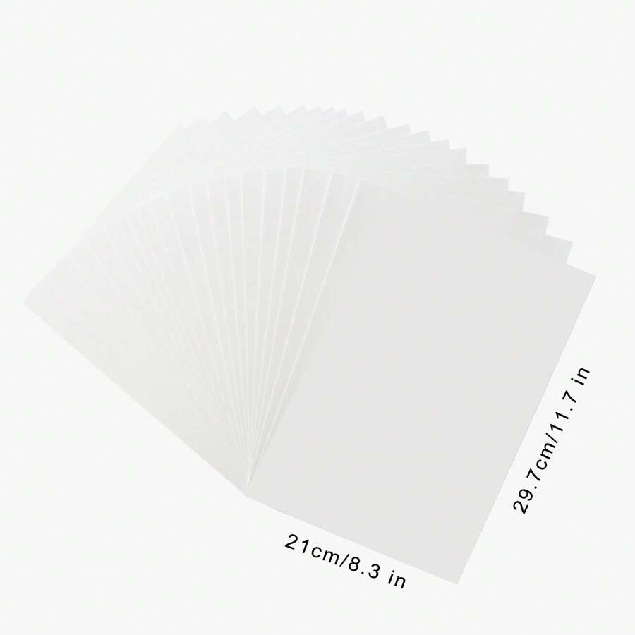 5 Sheets A4 Heat Transfer Paper For Dark & Light T Shirts 8.3x11.7