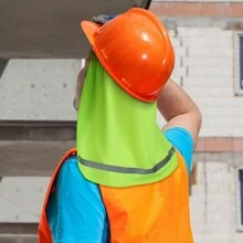 1 pièce/4 pièces Casquette de sécurité à visière solaire Casquette crâne rafraîchissante Protection du cou contre le soleil Séchage rapide avec protection pour le cou pour femmes et hommes, 4 pièces Casquette de protection contre le soleil Avec protection pour le cou Casquette rafraîchissante crâne - cache-cou, chapeau châle de cyclisme - Voir 8