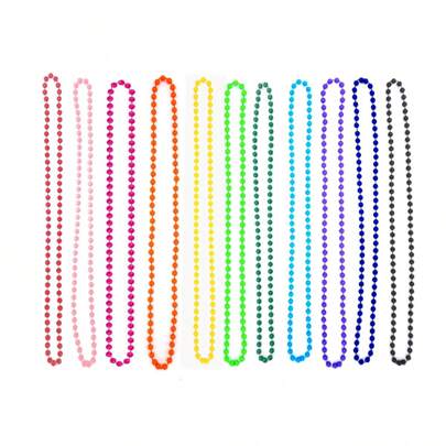 D EXCEED 1pc/3/6/8/9/12/24/32pcs 1980s Retro Neon Party Street Hip Hop Beaded Necklace Bracelet Lace Headband, Suitable For 70s 80s Costume Makeup Ball Party Halloween Costume Accessories