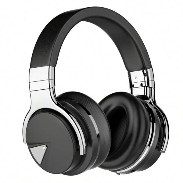 Active Noise Cancelling Headphones Wireless Headphones With Microphone Deep Bass Over Ear, Comfortable Protein Earpads, 30 Hours Playtime For Travel/Work