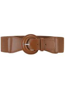 1 buc Curea la modă cu talie largă, elastică, cu cataramă decorativă în formă de D, pentru haină și rochie de damă, Halloween, vară, școală, toamnă, Halloween - A - Vizualizare 12