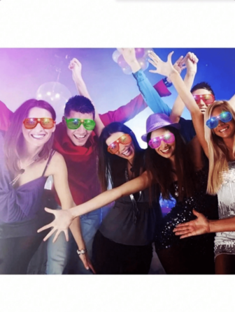 2pcs, 4pcs, 6pcs, 10pcs Random Color LED Fluorescent Glasses, 5 Neon Light Colors, 3 Flashing Modes, Suitable For Holiday Parties, Glasses, Toys, Bulk Neon Light Party Gifts, Decorations, Creative Birthday Gifts, Music Festivals, Holiday Party Supplies