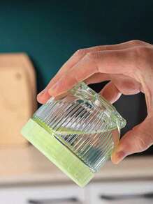 6入組玻璃密封罐，用於穀物和雜物食品存儲，甜點和堅果容器，防潮罐 - 綠色 - 查看 4