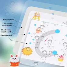Magical Tracking Exercise Book Control Training Book, Reusable Magic Exercise Copy, Children's Montessori Painting Education Stationery (Random Colors And Styles Of Components), Toys, Montessori Toys, Kids Toys, Kids Writing Book, Kids Reading Books, Girls Toys, Adhd, Back To School