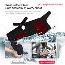 1款電加熱臀部按摩支撐架，熱敷大腿腹股溝振動按摩包，可調節臀部支撐帶，3種智能溫度控制，舒緩腿部臀部壓力，男女老少皆宜，給父母假日送禮的好選擇 - 黑色 - 查看 10