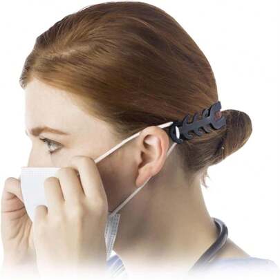 10st justerbar maskförlängningsrem, mask öronskydd, maskhållare, maskremmar, masker förlängningsmasker spänne öronskydd