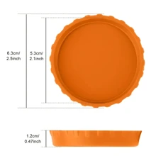 6 pièces Couvercles de canettes en silicone, Housses de canettes réutilisables en silicone, Bouchons ou protège-boîtes pour sodas, boissons, jus, boissons, s'adaptent aux canettes standard
