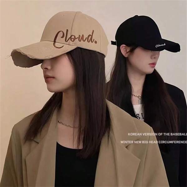 1 pieza Gorra de béisbol de lona con visera de moda al aire libre para ciclismo, sombrero de sol con ala
